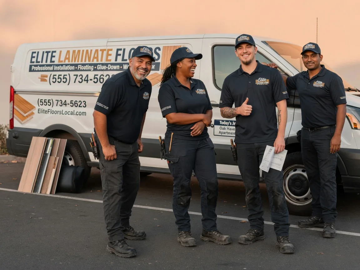 Laminate flooring installation company in Hills, MN